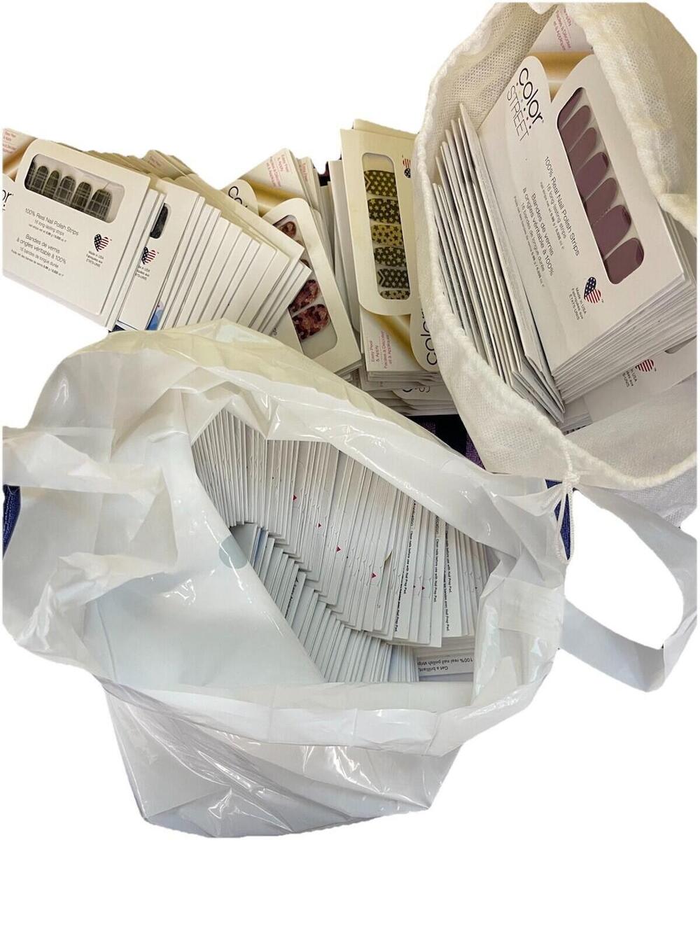 Color street Nail Polish Strips Lot of 250 many rare and OG sets H97